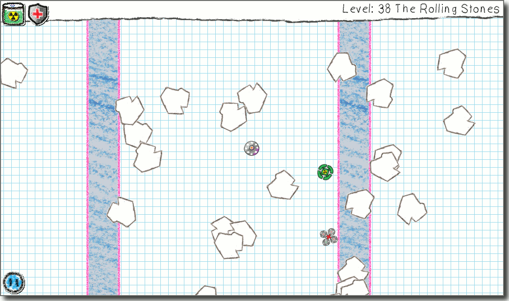 There are asteroids, we know a little cliche